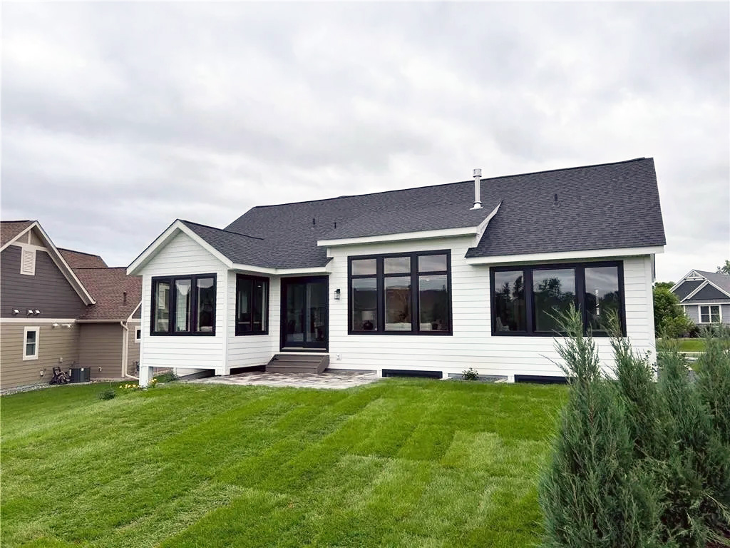 Back of home exterior